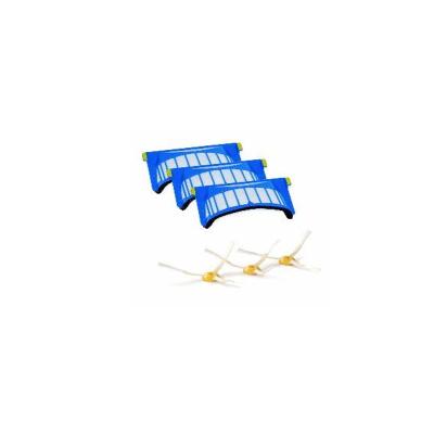 PACK 3 FILTRES AEROVAC ET 3 BROSSES LATÉ
