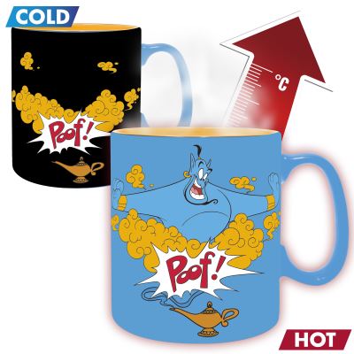 ABYstyle - Disney - Aladdin - Mug Heat Change - 460 ML - Génie
