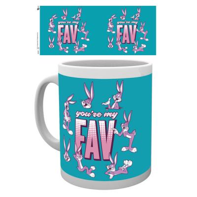Tasse de ceramique Looney Tunes Valentines Bugs