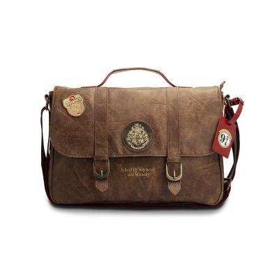 ABYstyle - Harry Potter - Sac bandoulière premium - Poudlard (35 x 5 x 27 cm)