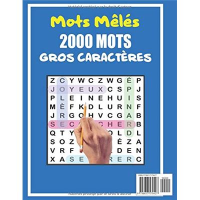 Mots mêlés enfants 8 ans: 200 Mots mêlés - Jeu éducatif pour enfants - Avec  les solutions et gros caractères (Paperback)