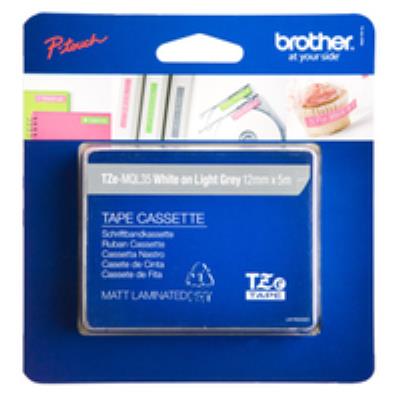 Brother TZe MQL35 - mat gelamineerde tape - 1 rol(len)