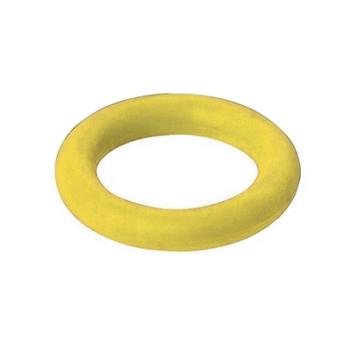 Anneau en caoutchouc souple 15 cm - Jaune - 1