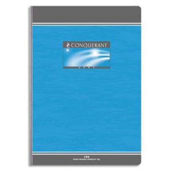 Lot de 5 Cahiers reliure brochure souple, Format 21 x 29,7 cm (A4), 192 pages, Quadrillé 5 x 5, papier 70g - 1