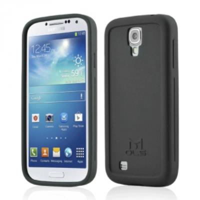 Coque antichoc MOLS noire avec protecteur d'écran pour Samsung Galaxy S4