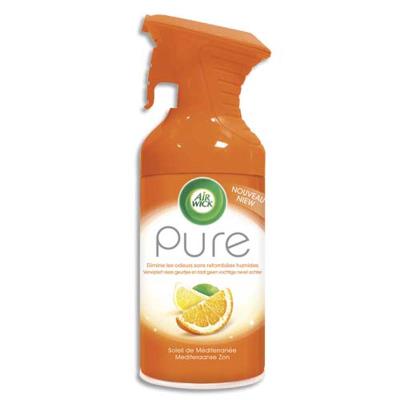 Désodorisant d’atmosphère Pure 250 ml formule sans eau parfum concentré soleil de méditérranée