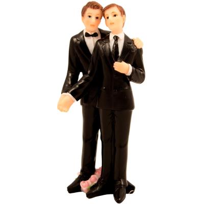 Figurine Couple Mariés Homosexuel