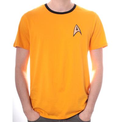 Star Trek - T-Shirt Uniform jaune (M)