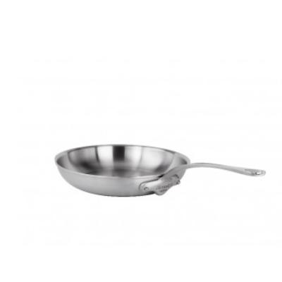 Poêle M'Urban inox magnétique Mauviel 1830 monture inox - 571326 - Inox magnétique - Inox brossé - 26 cm