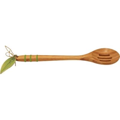 Cook life 00528 cuillère ajourée bambou silicone