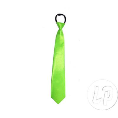 cravate néon fluo vert