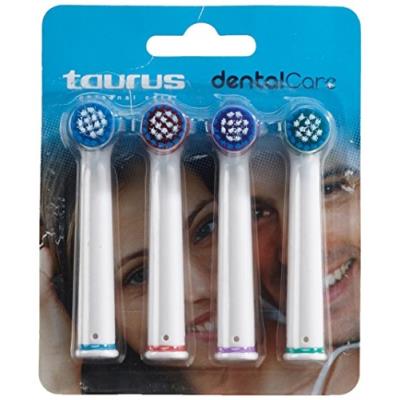 Recharges dental brush 4 units. taurus 999180000