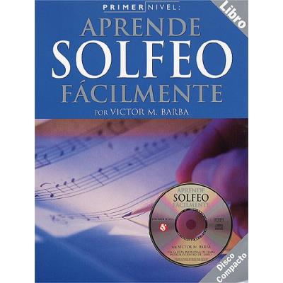 Méthodes et pédagogie MUSIC SALES PRIMER NIVEL APRENDE SOLFEO FACILMENTE - THEORY Théorie - harmonie