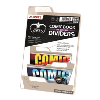 Ultimate Guard - 25 intercalaires pour Comics Premium Comic Book Dividers Sable