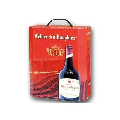 Cellier des dauphins rouge bib 3l
