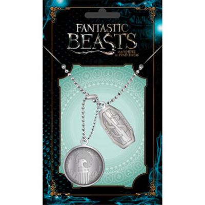 Les Animaux fantastiques pendentif Dog Tag Newt Scamander