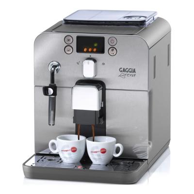 Gaggia Brera RI9833 - Machine à café automatique avec buse vapeur Cappuccino - 15 bar - argenté(e)