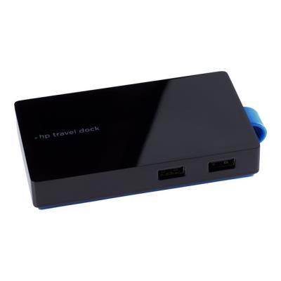 HP USB Travel Dock - dockingstation