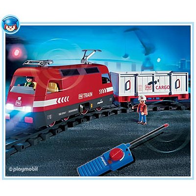 Acheter Playmobil - 4010 - Train de marchandises RC avec phares État correct - 857,41 € Playmobil - 4010 - Train de marchandises RC avec phares État correct - Playmobil reconditionné disponible sur Fnac