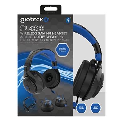 Casque Gaming Bluetooth Gioteck FL-400 PS4, PS3, XBbox one, PC, MAC