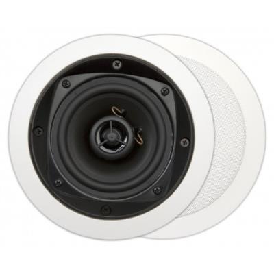 Paire d'enceintes encastrables rondes 60 watts blanches Artsound MDC401