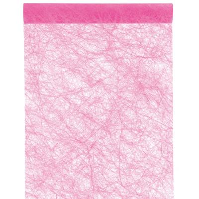 Chemin de table fanon Fuchsia