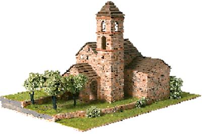 Maquette eglise romanica 24 domus kits