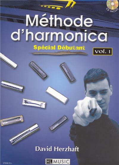 METHODE D'HARMONICA VOL 1+CD