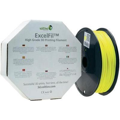 Filament voltivo ef-abs-300-cyell plastique abs 3 mm jaune