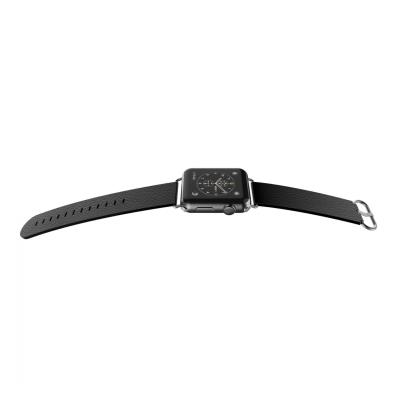 X-Doria Bracelet Lux Band pour Apple Watch 42 mm (Cuir noir)