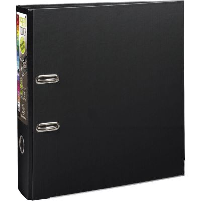 Classeur a levier prem'touch interieur et exterieur en polypropylene - dos 80mm - a4 maxi