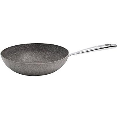 Ballarini 9q06-0.28 portofino wok aluminium noir diamètre 28 cm