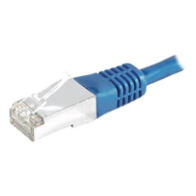 Cordon RJ45 patch SSTP CAT 6 Bleu - 15 m