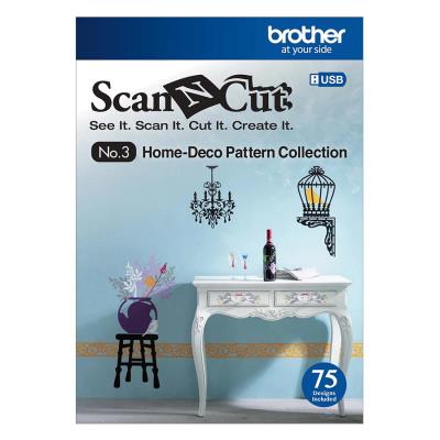ScanNCut - Motifs pour décorations murales No 003