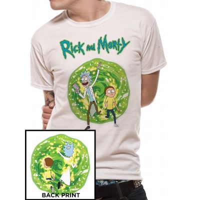 T-shirt - Rick Et Morty - Portail Taille M