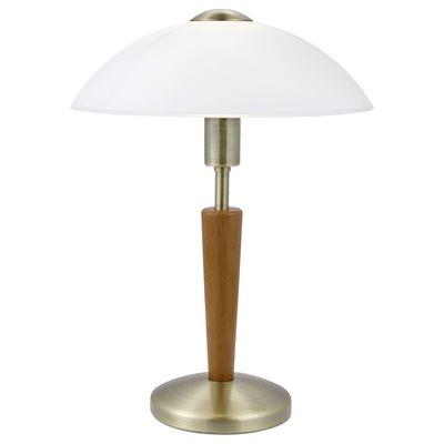 Lampe de table SOLO 1 1 ampoule bronze