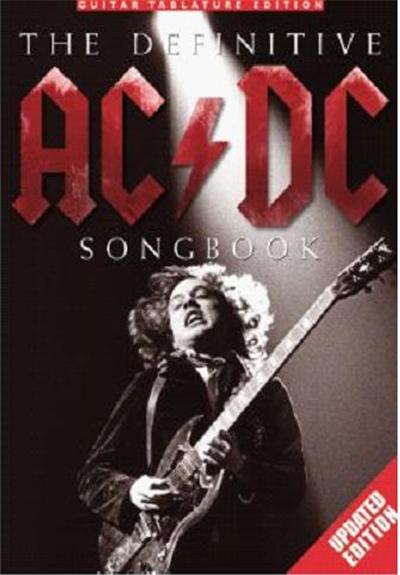Ac/Dc The Definitive Songbook Updated Edition Guit. Tab.