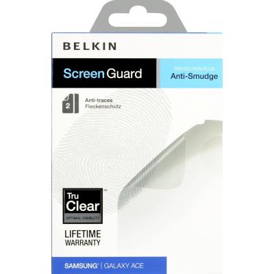 Belkin Screen Guard Anti-Smudge Overlay - Schermbeschermerset - voor Samsung Galaxy Ace