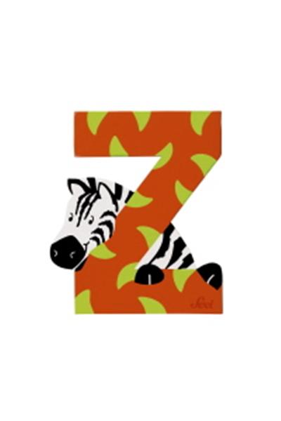 Lettre décorative Zoo Z