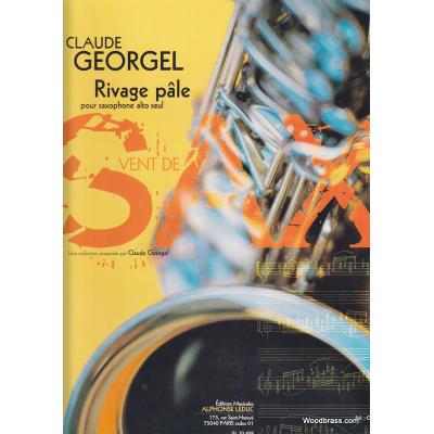 Partitions classique LEDUC GEORGEL C. - RIVAGE PÂLE - SAXOPHONE ALTO SEUL Saxophone