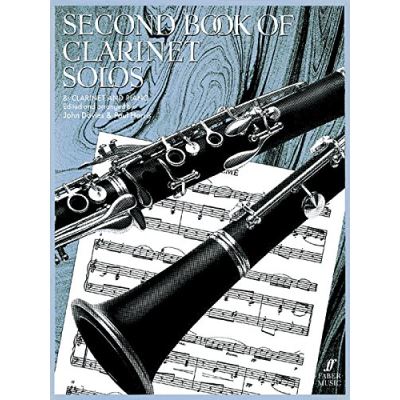 Partitions classique FABER MUSIC DAVIES J / HARRIS P - SECOND BOOK OF CLARINET SOLOS (COMPLETE) - CLARINET AND PIANO  Clarinette