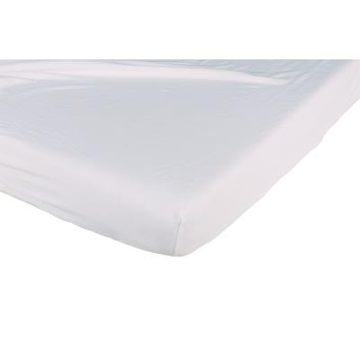 Drap housse coton 130g/m² 70x140 cm rose clair viscose de bambou