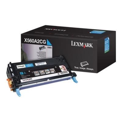 Lexmark - cyaan - origineel - tonercartridge