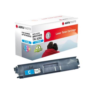 AgfaPhoto - cyaan - tonercartridge (alternatief voor: Brother TN326C)