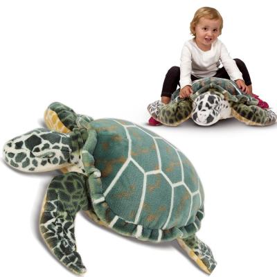 Enorme Peluche Tortue de mer Grandeur Nature Peluche géante 81 cm Haute qualité