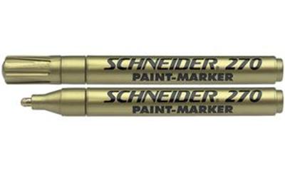 SCHNEIDER - Marqueur peinture 270,rouge,largeur du trait:1-3mm -127002