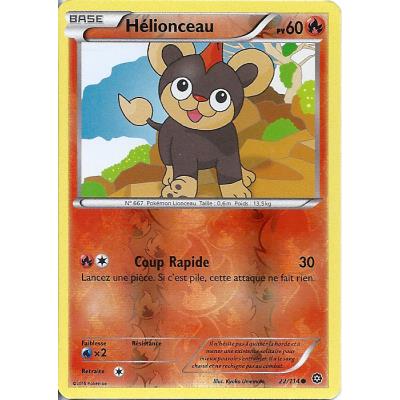 Acheter Carte Pokemon - XY11 - Offensive Vapeur - Hélionceau - PV 60 - 22/114 - Holo Reverse - VF État correct - 16,00 € Carte Pokemon - XY11 - Offensive Vapeur - Hélionceau - PV 60 - 22/114 - Holo Reverse - VF État correct - Asmodee reconditionné disponible sur Fnac