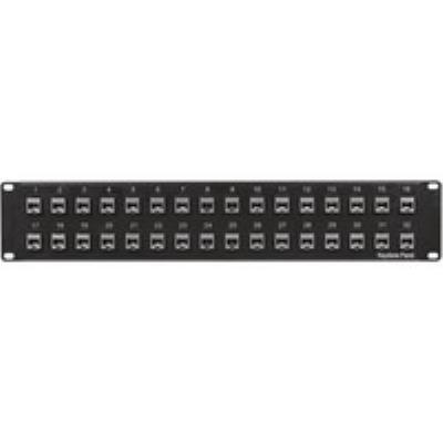 Panneau 24 p RJ45 Cat 6 blindé complet