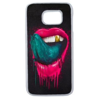 Coque Rigide Originale Lèvres Bouche Trash Samsung Galaxy S6 Edge Plus