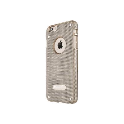 Urban Revolt Endura - Achterzijde behuizing voor mobiele telefoon - metaal, rubbercoating - goud - voor Apple iPhone 6 Plus